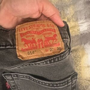 Levi's Charcoal Denim Jeans